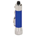 Flashlight - 1 Led with Key Ring - Blue